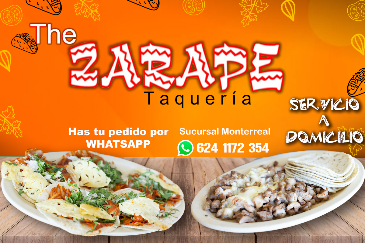 The Zarape Taqueria Menu - Image 6